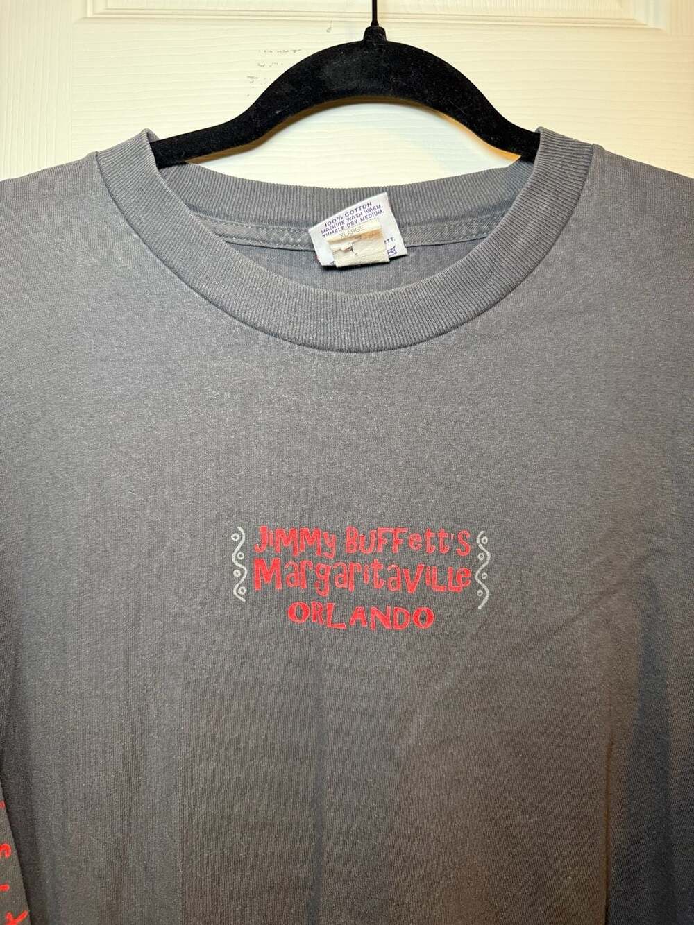 Vintage Jimmy Buffett's Margaritaville Orlando Long Sleeve T-Shirt XL
